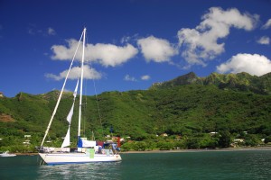 Drying out in the Marquesas